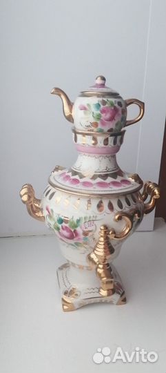 Самовар гжель