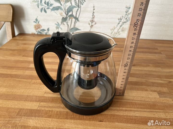 Чайник заварочный стеклянный 2л