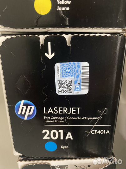 Картридж Laserjet PRO 201A. Оригинал