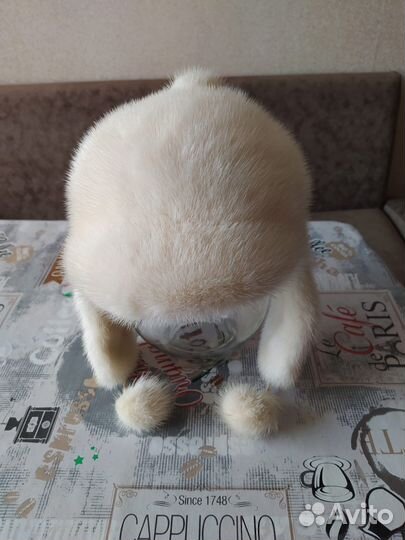 Шапка бандана норковая женская