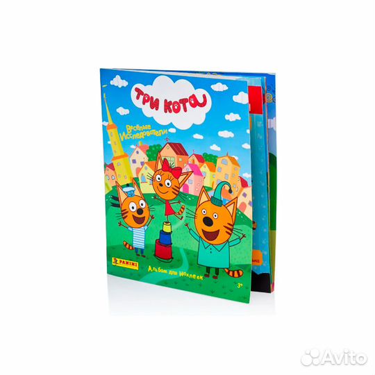 Panini Три кота. Весёлые исследователи. 50 пак