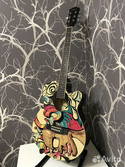 Новая Акустическая гитара Elitaro