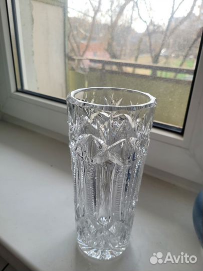Хрустальная ваза