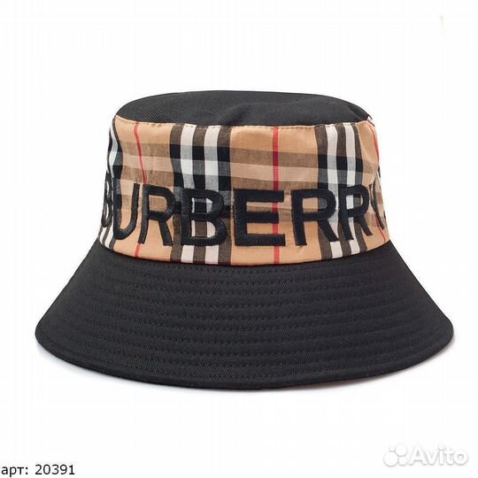 Панама Burberry Чёрная