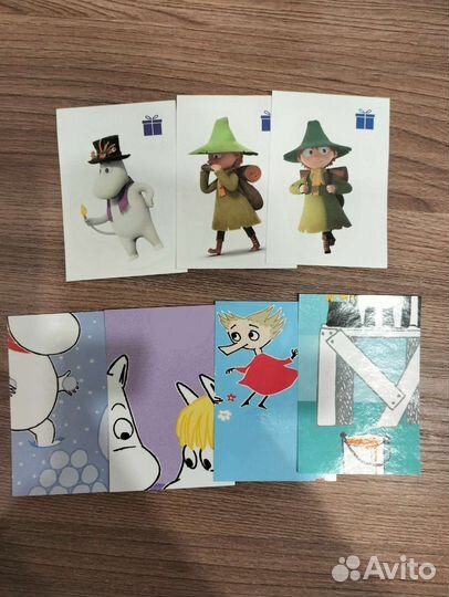 Наклейки Лента Муми-тролли