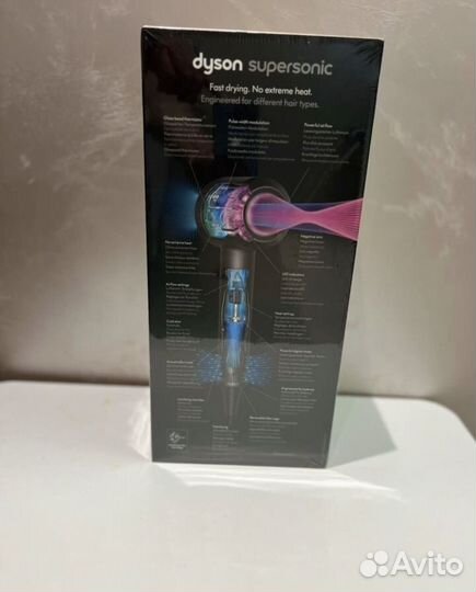 Dyson HD07 1600 Вт Black, Pink новый чек