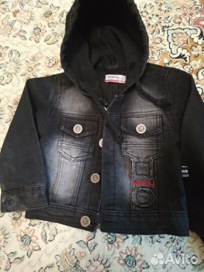 Джинсовая куртка и джинсы на мальчика Турция