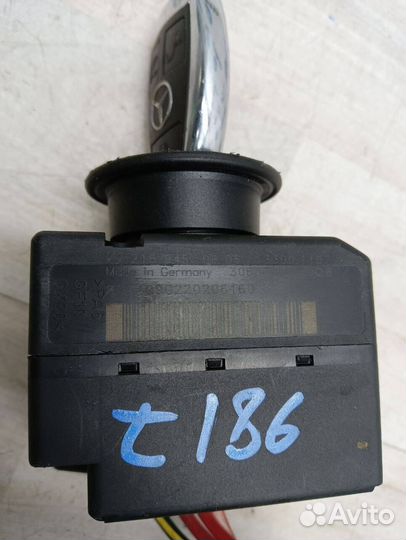 Замок зажигания + ключ Mercedes W220