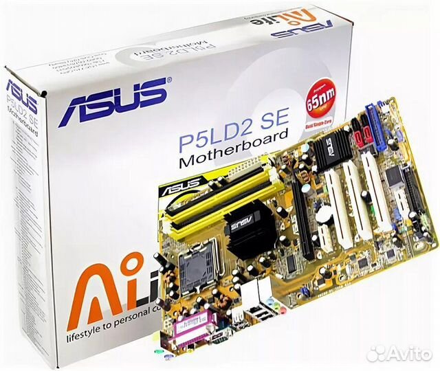 Материнская плата asus P5LD2 SE