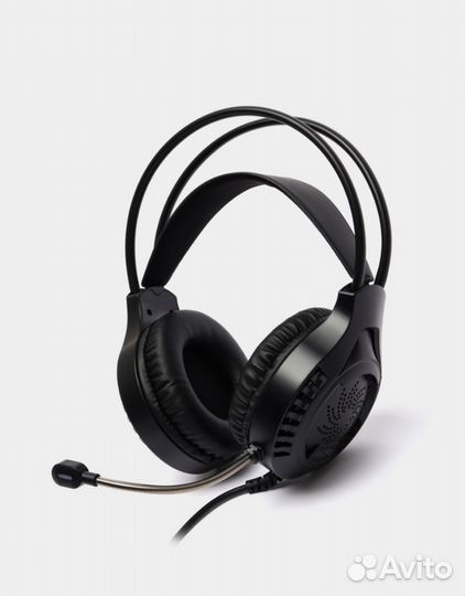 Игровые наушники с микрофоном и подсветкой
