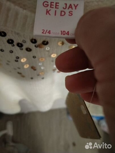 Джемпер на девочку новый 104р
