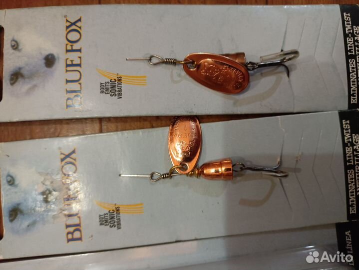 Блесна вертушки blue fox