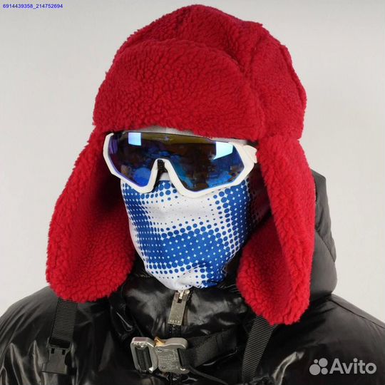 Шапка ушанка Supreme Shearling Trooper (Арт.83525)