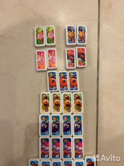 Домино смешарики лента