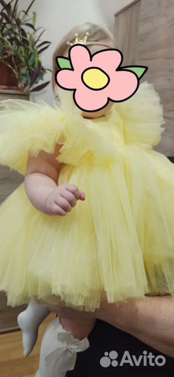 Платье на девочку праздничное 86,92 размер