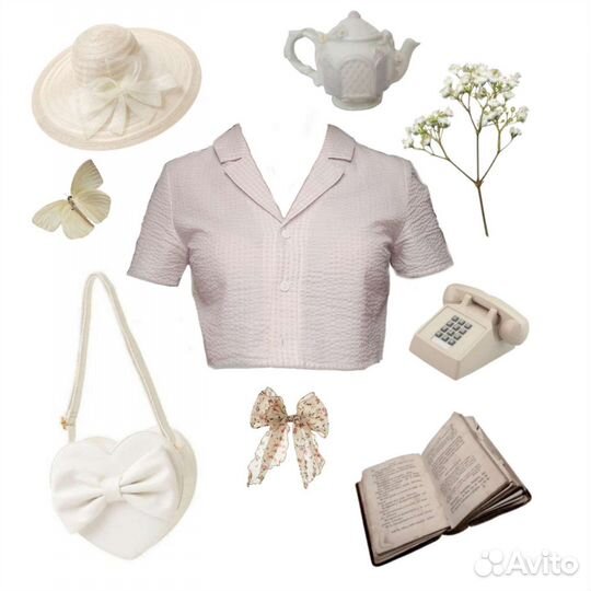 Винтажный Топ H&M