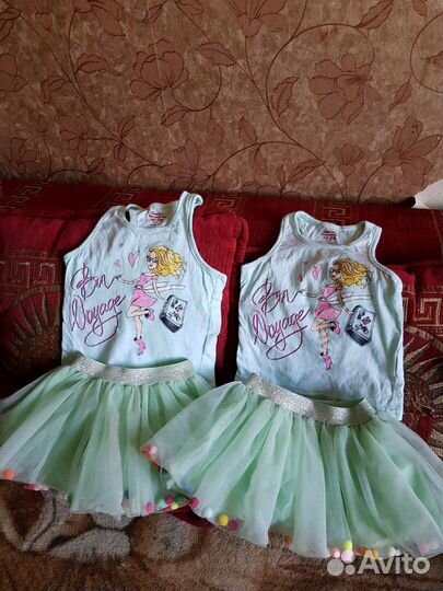 Вещи для девочек близняшек или двойняшек