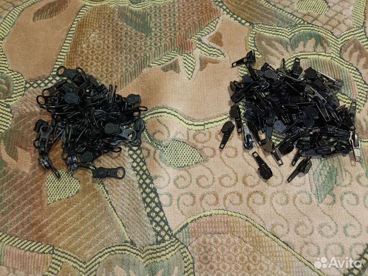 Бегунок (движок) для молнии, тип 5, 124 шт