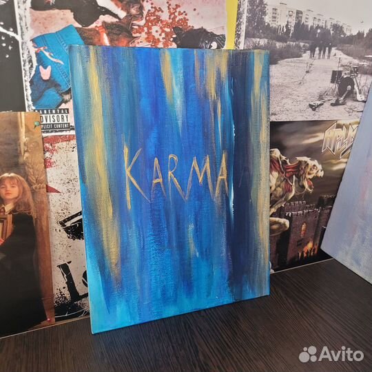 Интерьерная картина абстракция 