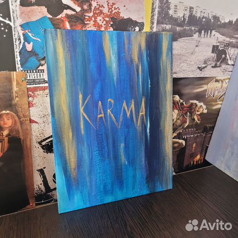 Интерьерная картина абстракция 