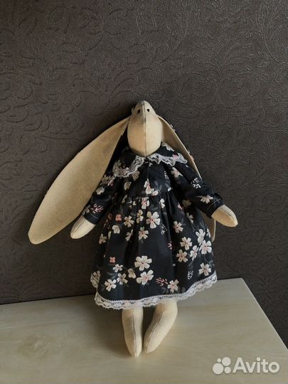 Заяц тильда интерьерная игрушка