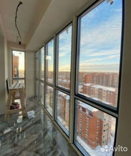 Остекление балконов и лоджий