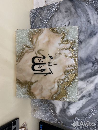 Картина из смолы