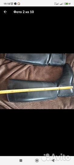 Сапоги для верховой езды 37