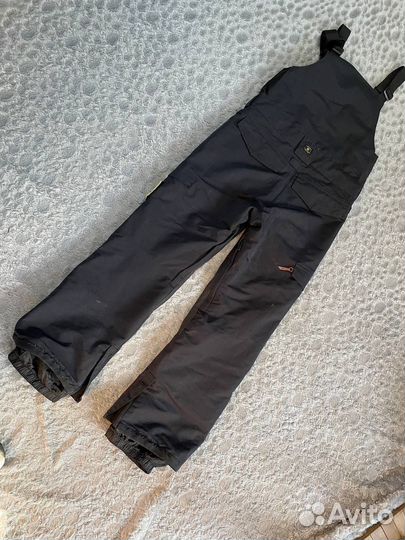 Сноубордические штаны(полукомбинезон) M DC