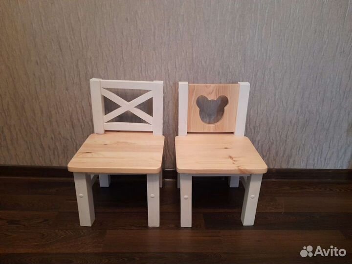 Детский стол и стульчик монтессори
