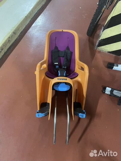 Детское велокресло Thule RideAlong, оранжевое