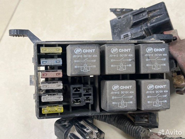 Проводка высоковольтной батареи Lifan Smily 320