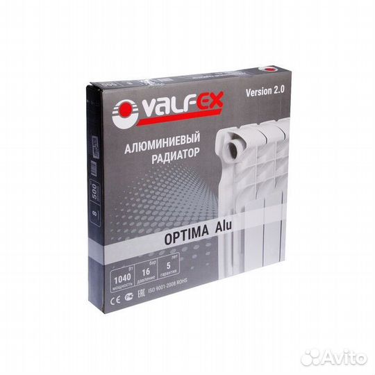 Биметаллические радиаторы valfex