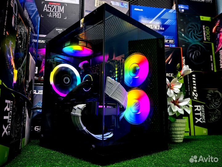 Игровой компьютер i5 / RTX 3070 8 Gb вода
