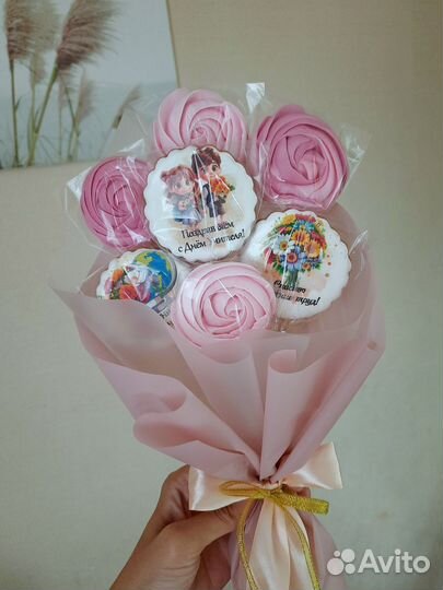 Сладкие букеты ко дню учителя и воспитателя