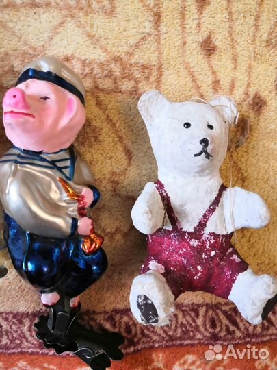 Елочные игрушки СССР