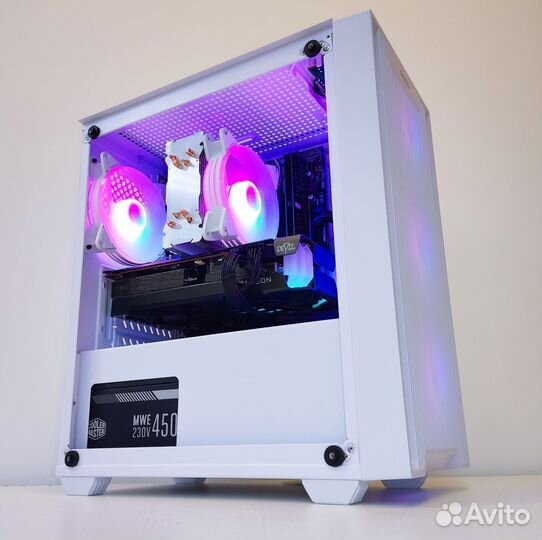 Игровой пк Ryzen 5600 + RX 6600XT 32 RAM 1tb SSD