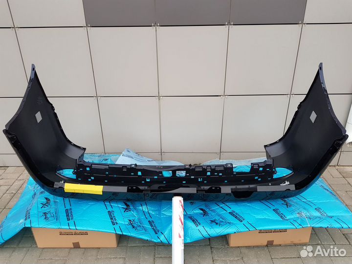 Lexus LX570 LX450D superior бампер задний синий