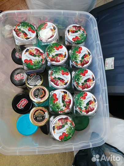 Банки стеклянные с крышками