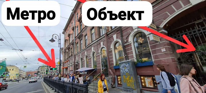 Свободного назначения 70м центр города у метро