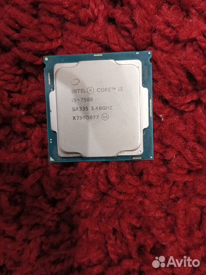 Процессор intel core i5 7500