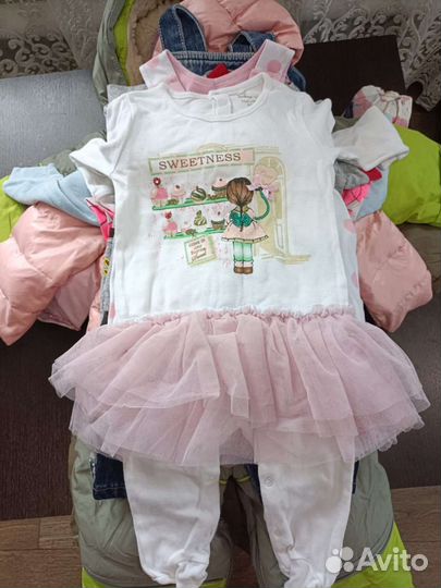 Вещи детские девочка мальчик 80 см