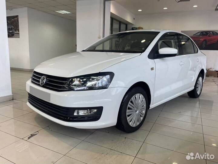 Volkswagen Polo 1.6 AT, 2018, 37 741 км