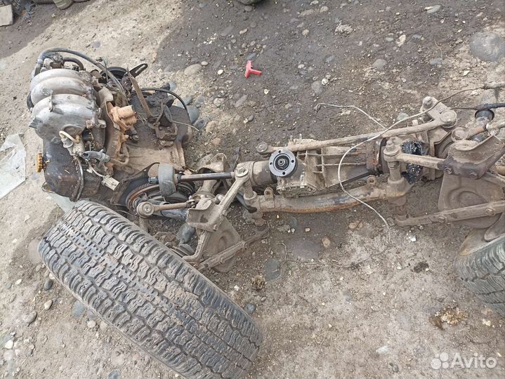 Нива на разборе