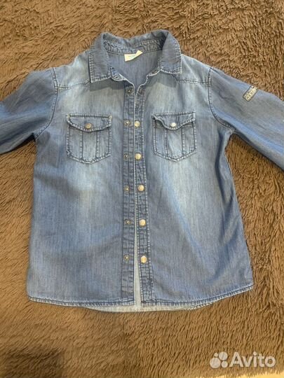 Джинсовая рубашка