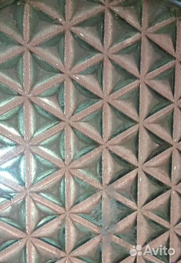 Пепельница, цветное стекло