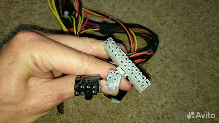 Блок питания 450w 8пин видео