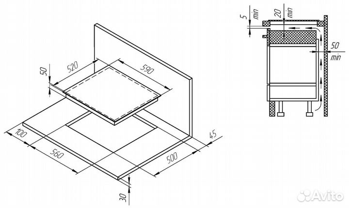 Индукционная варочная панель Kuppersberg ICS 604