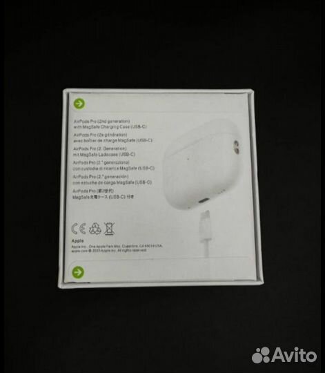 AirPods Pro 2е поколение Гарантия tyre -с