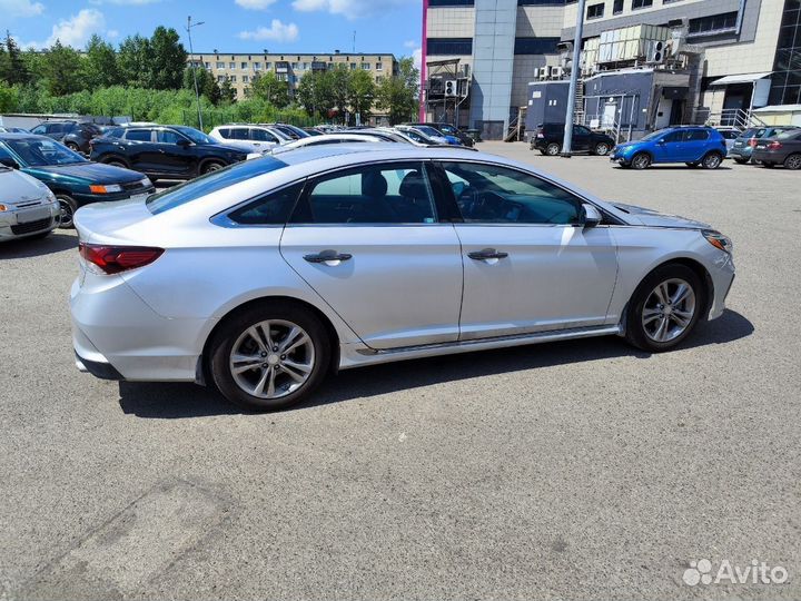 Hyundai Sonata 2.4 AT, 2018, 65 000 км